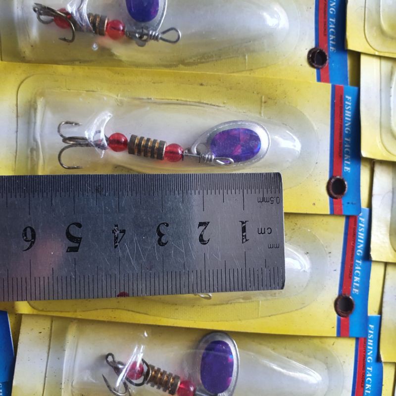KACER / UMPAN IKAN SEBARAU / KACER MURAH / SPOON