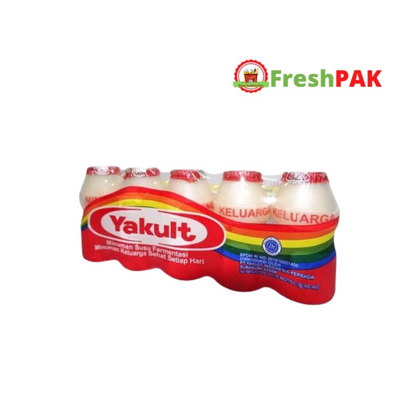 

FreshPAK - Yakult Drink isi 5 / Minuman Asli Yakult botol / Minuman Sehat