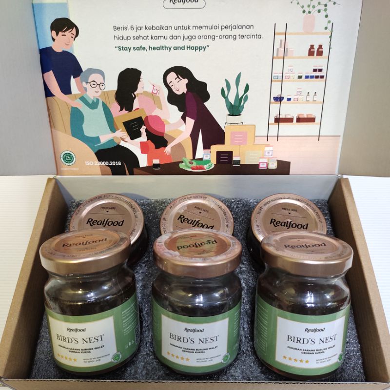 

REALFOOD EVER GLOW minuman sarang walet