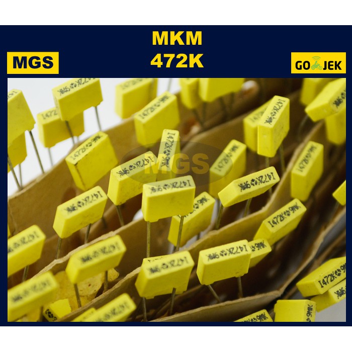 100PCS MKM 472 100v