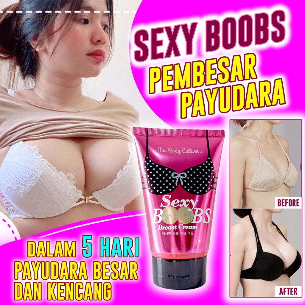 Krim Mengencangkan Payudara Sexy Boobs Original Breast Cream Pembesar Dada Perawatan Payudara Kendur