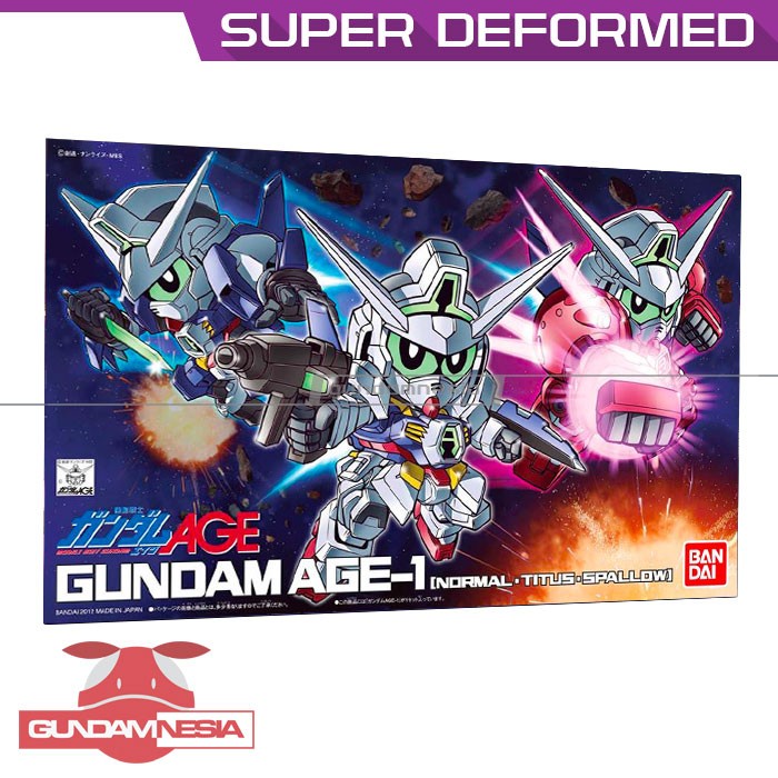 [SD] Gundam Age 1 (Normal-Titus-Spallow) (BB 369)