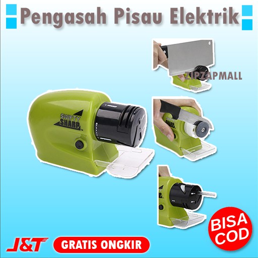 Asahan Pisau Otomatis - Pengasah Pisau Elektrik Pengasah Pisau Dan Gunting Murah Original