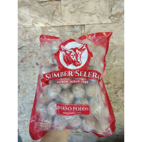 

Bakso polos isi 50