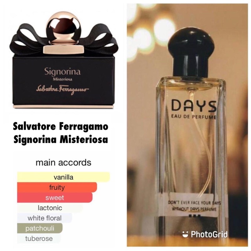 DAYS PARFUME INSPIRED BY SALVATORE FERRAGAMO SIGNORINA MISTERIOSA