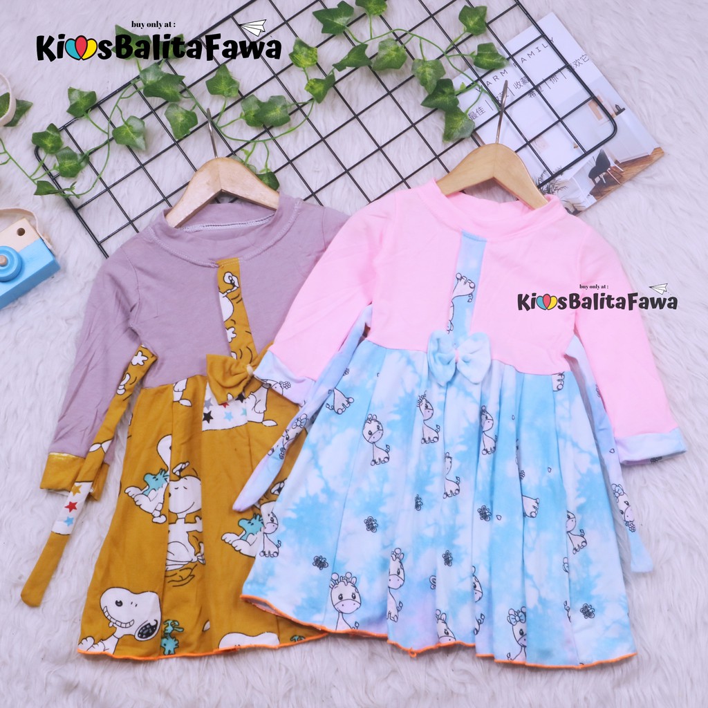 Gamis Bayi Annisa uk 3-18 Bulan /  Dres Panjang Baby Perempuan Murah Kado Baju Muslim Cewek Pakaian