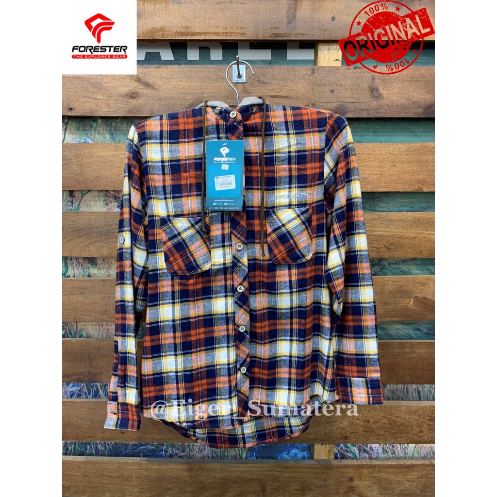 Kemeja Flanel REI FORESTER CLAW Kotak Kotak | Baju Kemeja Original