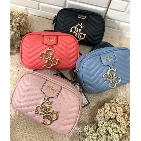 Tas Pinggang GUESS Violet Convertible Beltbag Original