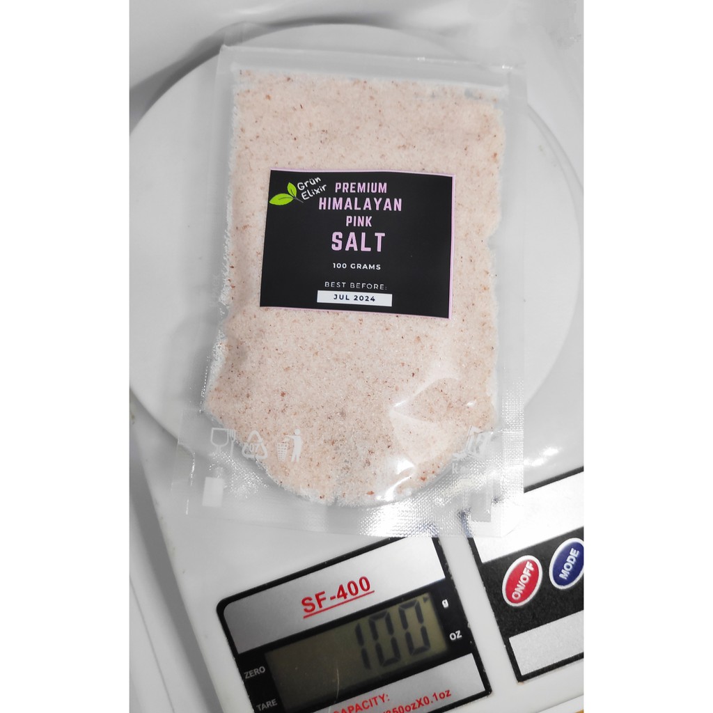 

PROMO - HIMAYALAN PINK SALT PREMIUM MURAH PURE FINE GARAM HIMALAYA - REFILL 100GR