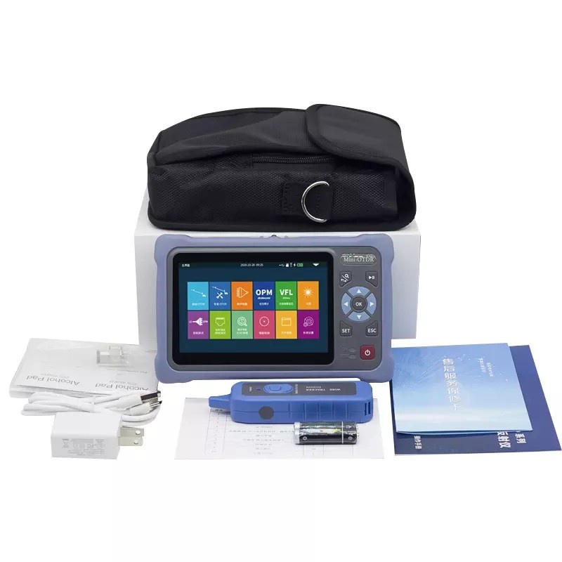 OTDR MINI NK4000 SMART OTDR 1310/1550nm SCUPC 60KM OPTICAL FIBER TESTER PRO SERIES NOVKER