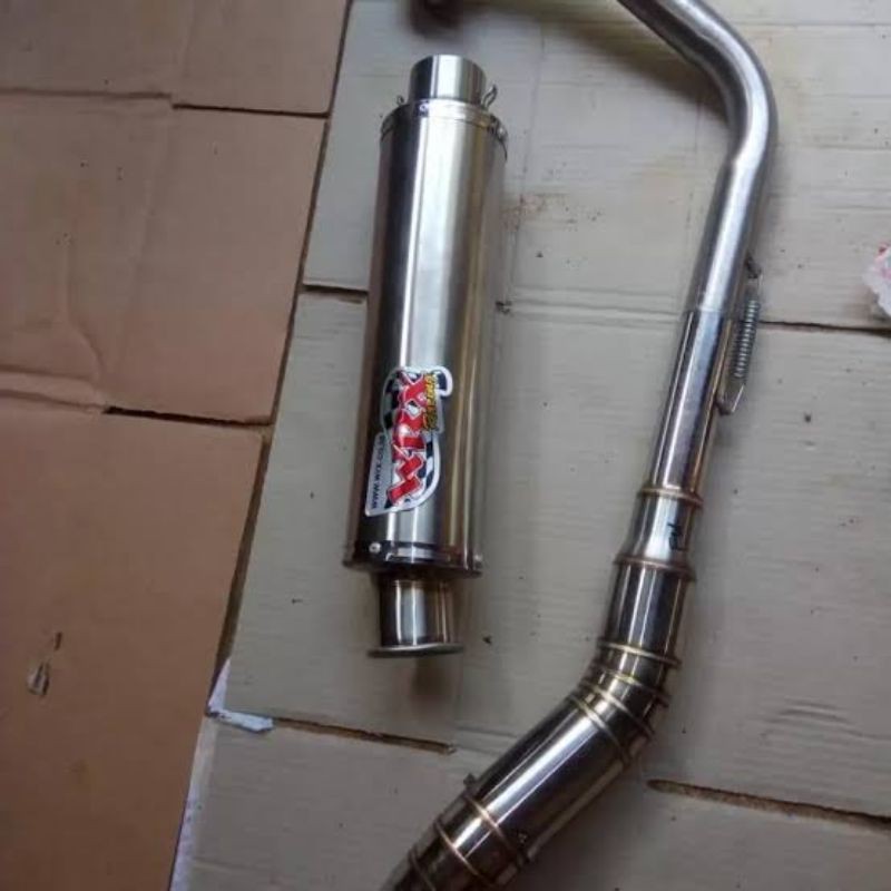 knalpot racing WRX satria fu sonic gl cb megapro tiger