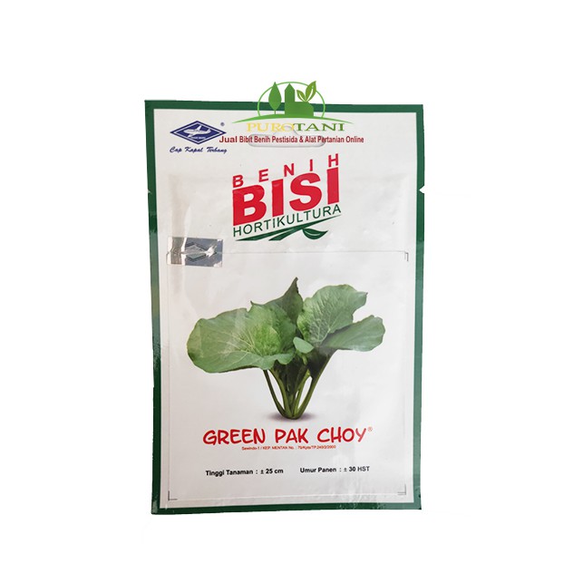 Benih BISI Sawi Green Pak Choy Sawi Pak Coy ISI 1500 Sawi Hijau Original Kapal Terbang