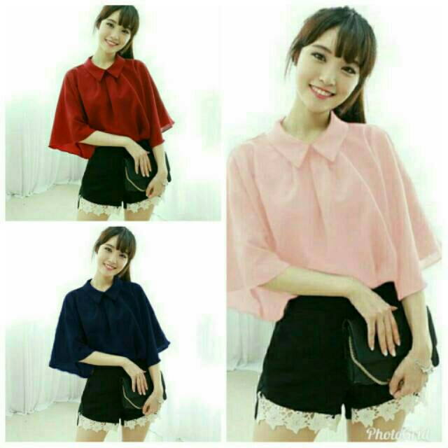 GIGI BLOUSE /  bahan twiscone