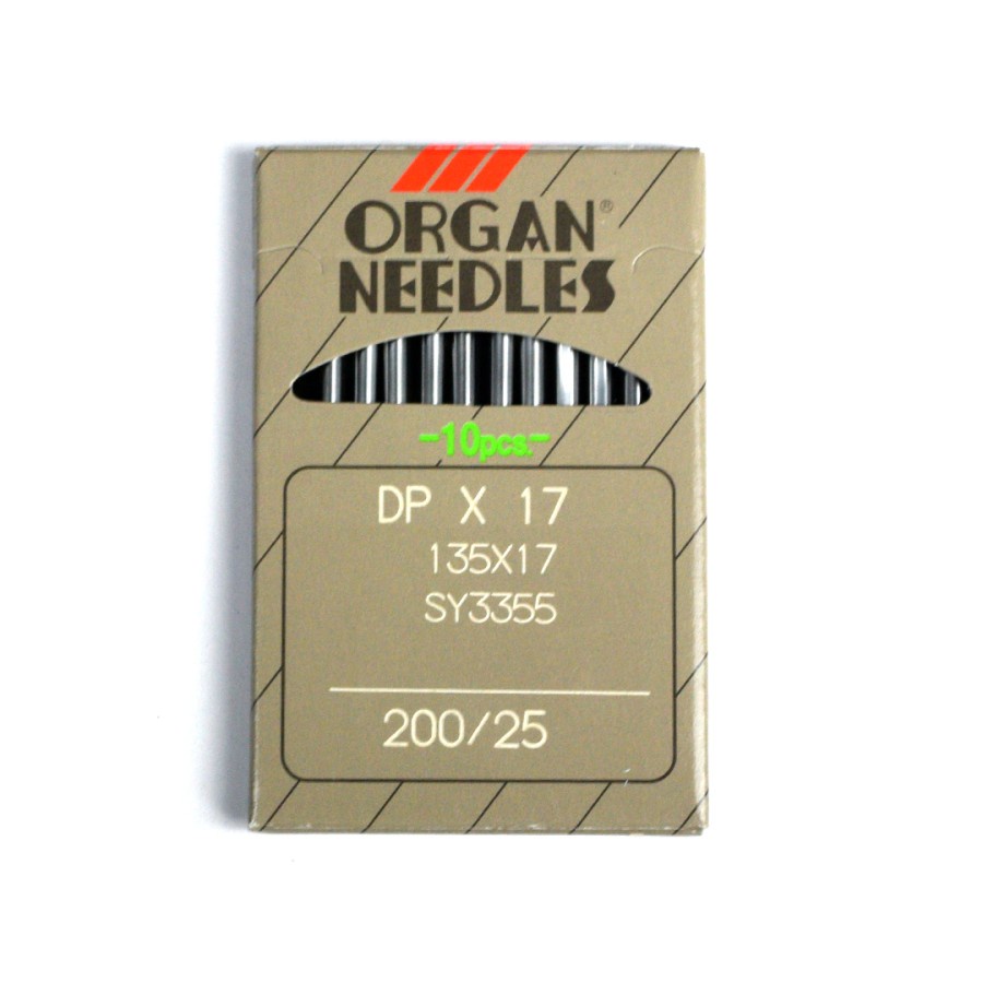 Organ Needles DPx17 - Jarum Mesin Jahit Bahan Kulit Asli Mesin Jahit Industrial