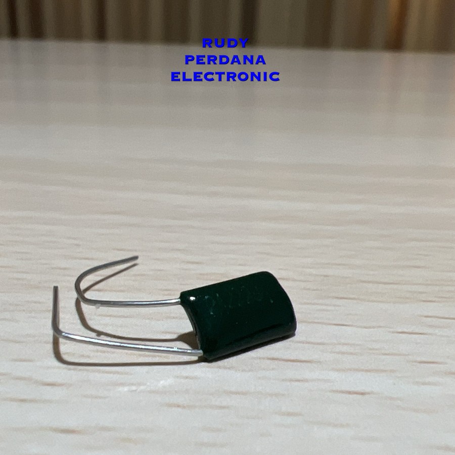 KAPASITOR MYLAR MILAR 222 2200pF 2.2nF 2n2 0.0022uF 5% 100V