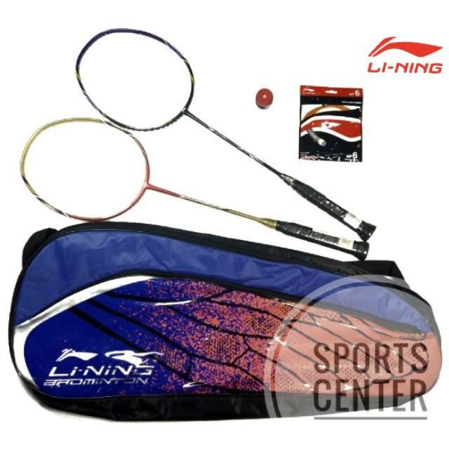 Raket Badminton Lining Ultra Carbon 9000/ UC 9000 Full set