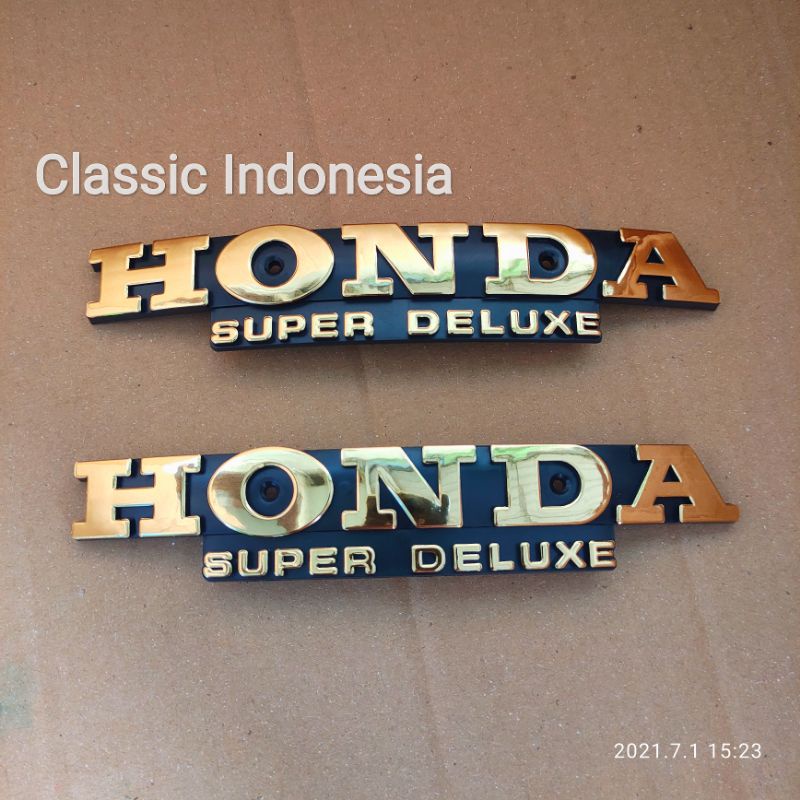 Emblem tangki honda gl100 honda gl125 badge honda gl100 honda gl125