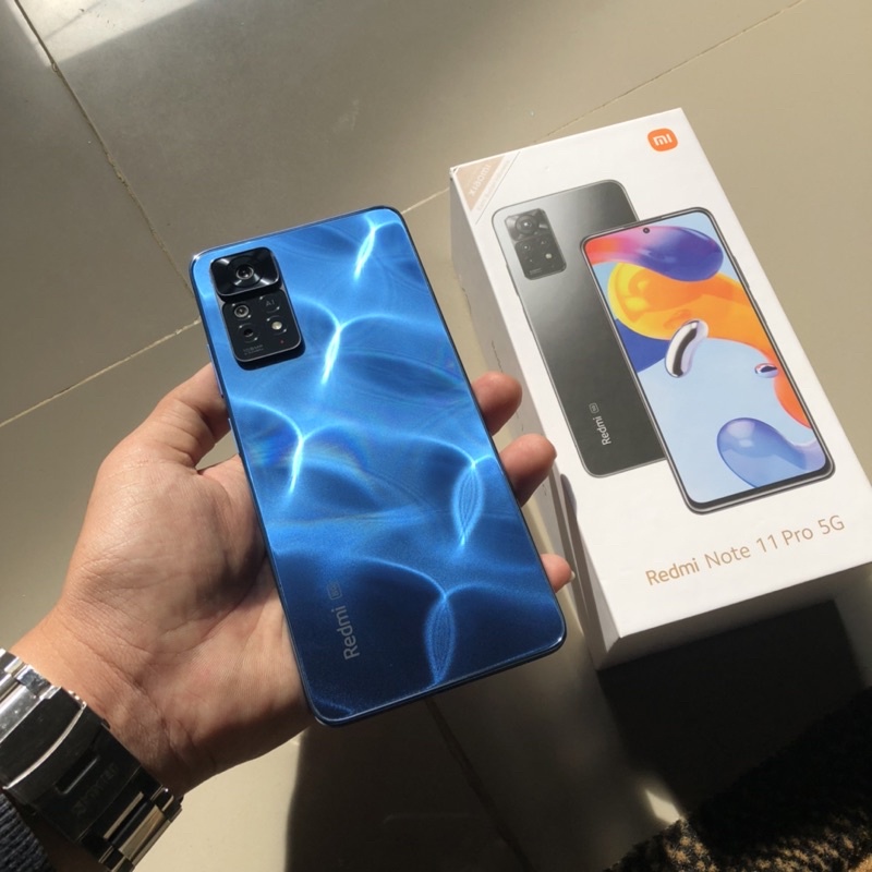 Redmi Note 11 Pro 5G 8/128gb Bekas Pakai Mulus Fullset