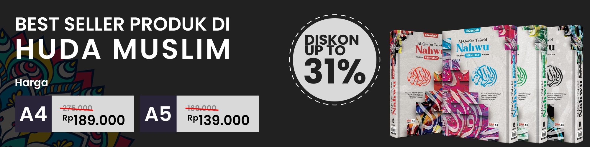 Produk HUDA MUSLIM AL-QURAN | Shopee Indonesia