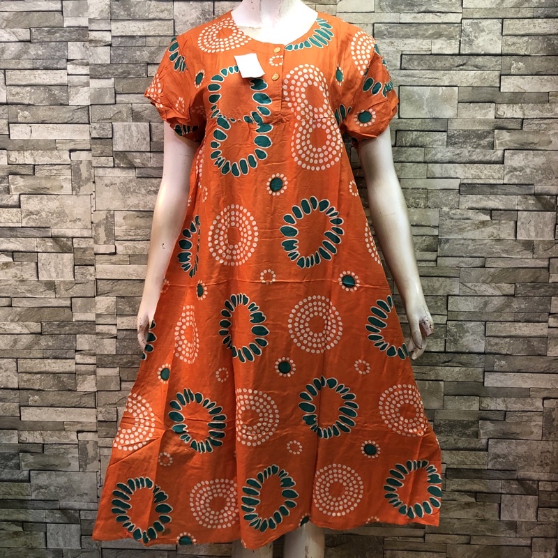 DASTER BALI MURAH MOTIF KEMBANG | BATIK AQILAH-KC 9