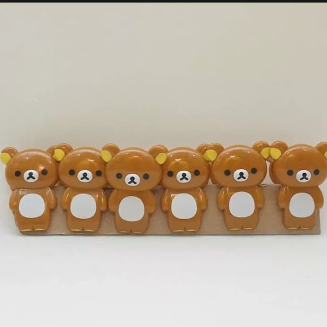 Jepitan Rillakuma Isi 6pcs