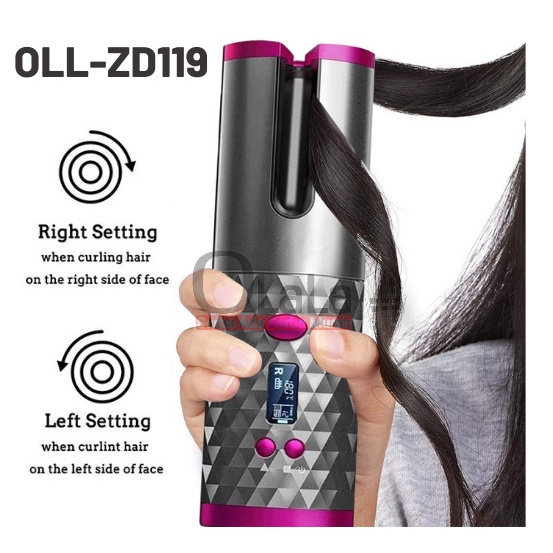 Alat Pengeriting Otomatis Hair Curler Cordless Automatic OLL-ZD119