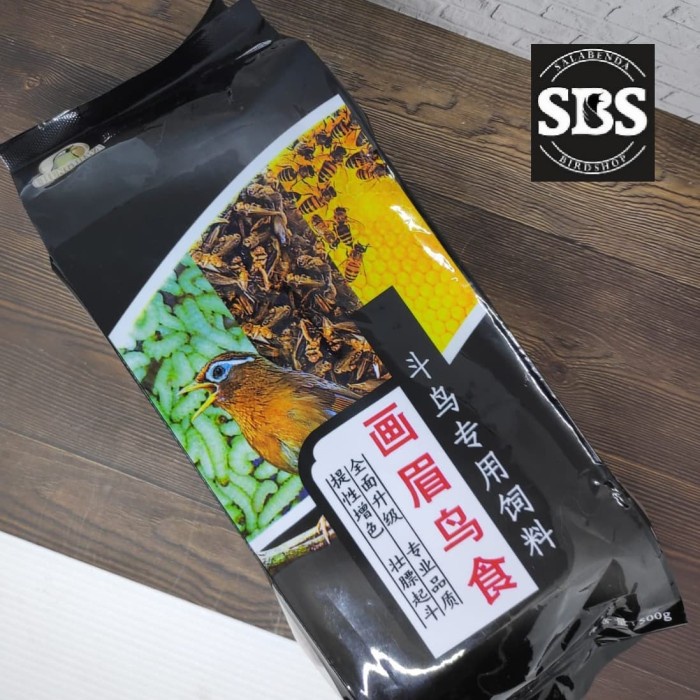 Lui / chung hwa voer utk burung pemakan serangga tanpa EF mengandung madu Kekinian Terlaris