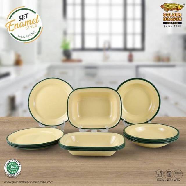 Peralatan makan melamin / Piring Mangkuk Melamin Set / Melamin Tableware