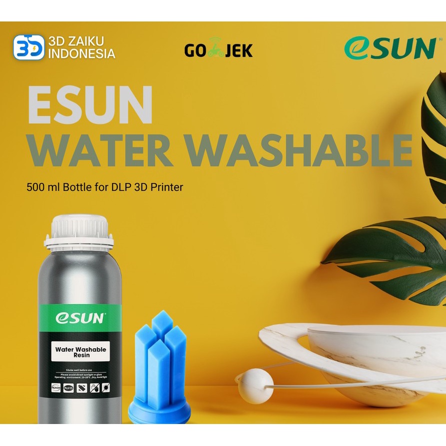 eSUN Water Washable Resin for MSLA LCD DLP 3D Printer