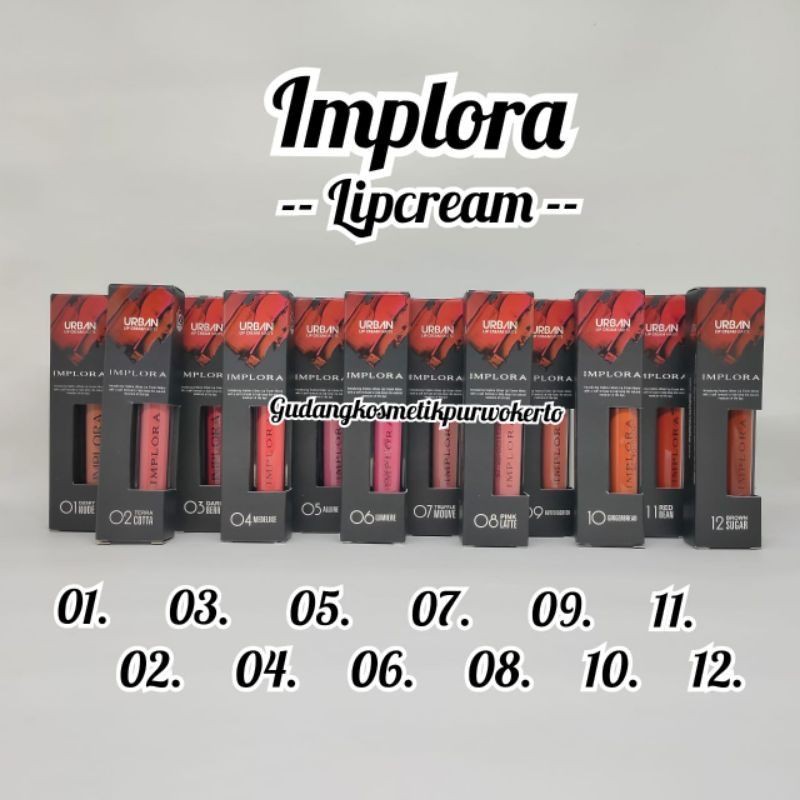 Lipcream implora / Implora Matte Lipcream
