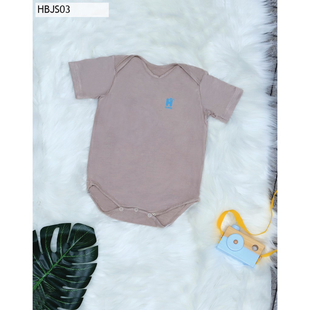 Huggy boo - Baju Bayi Jumpsuit Pendek / Jumper Bayi / Baju Tidur Bayi (Tersedia varian warna dan ukuran)