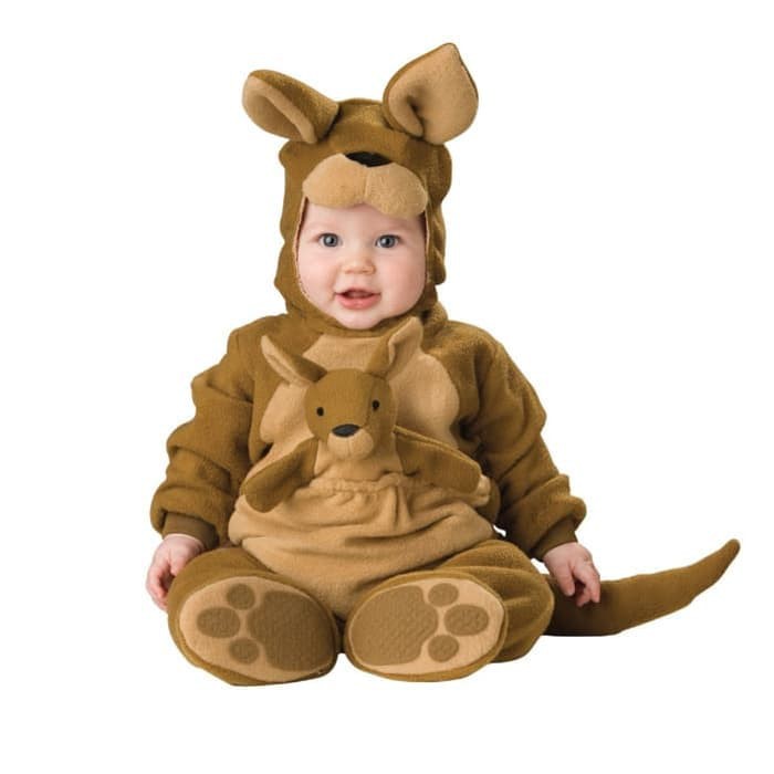 KANGAROO kostum bayi animal kostum foto studio kangguru baby costume