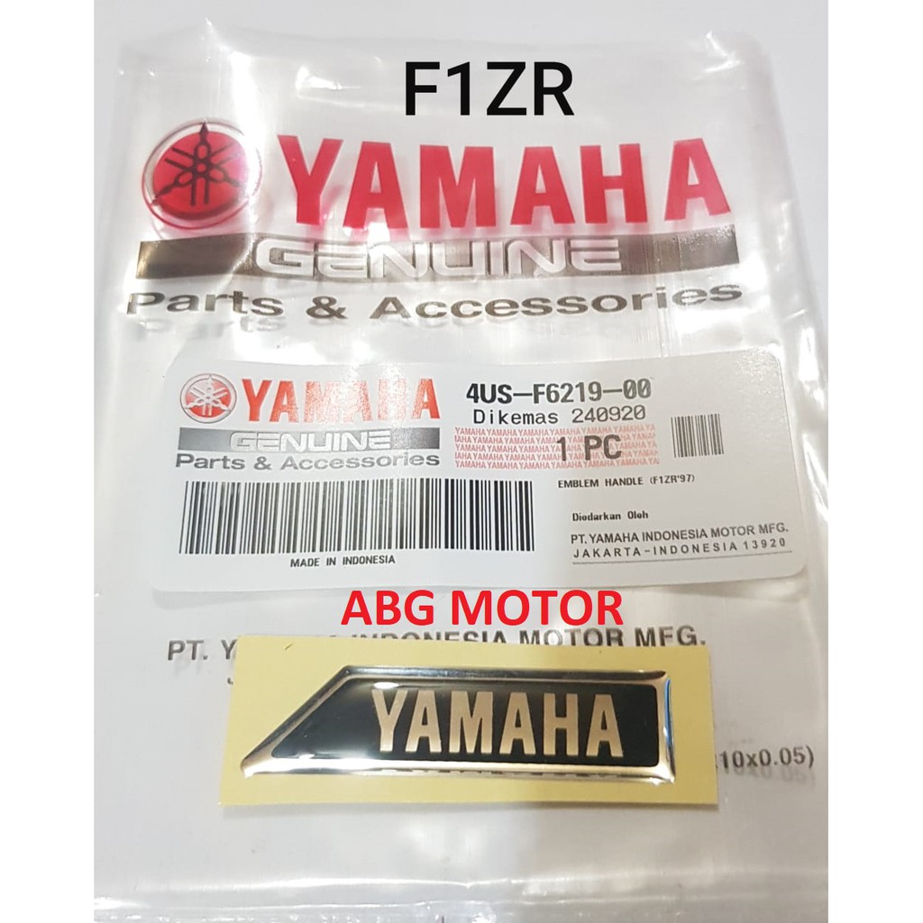 EMBLEM STIKER LOGO YAMAHA COVER BATOK SPEEDOMETER YAMAHA FORCE 1 ZR F1ZR CRYPTON VEGA ORIGINAL
