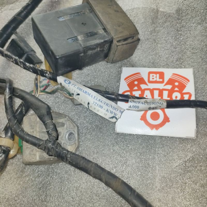 Jual Acg Pengapian Cdi Kiprok Dan Kabel Body Honda Absolut Revo Revo Fit Karbu Asli Original Shopee Indonesia