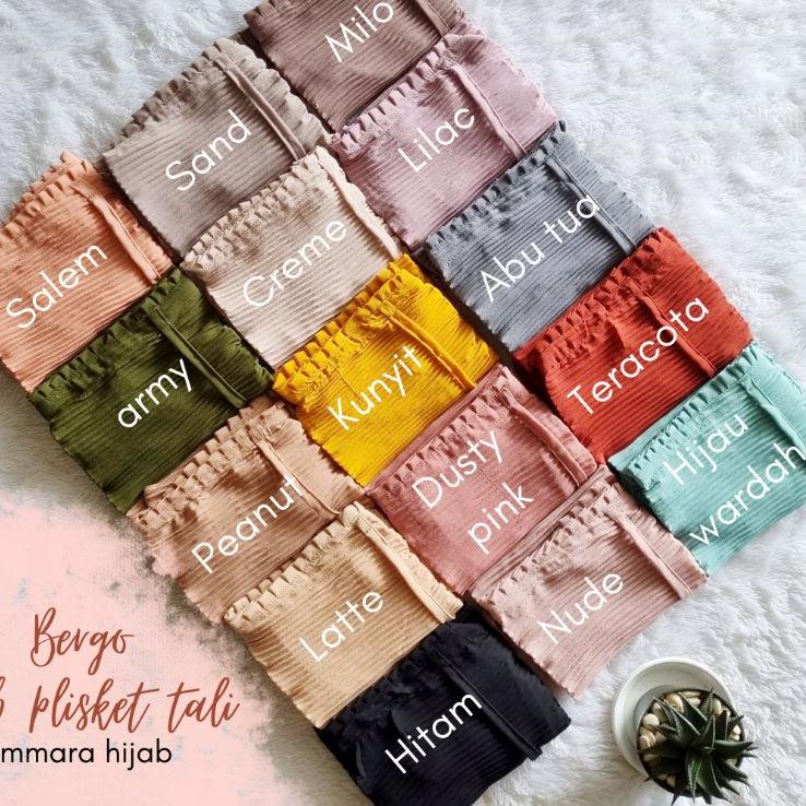 [BJS.02Jl22ᵛ] bergo plisket tali kcb ceruty babydoll