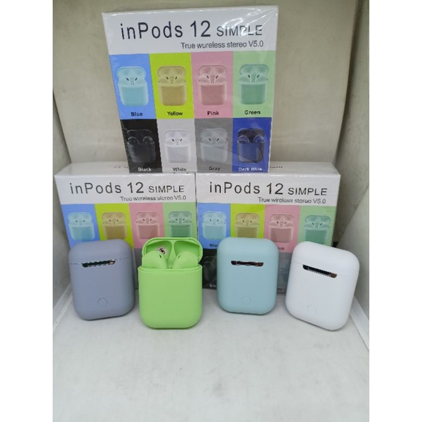 HEADSET BLUETOTH INPODS I12