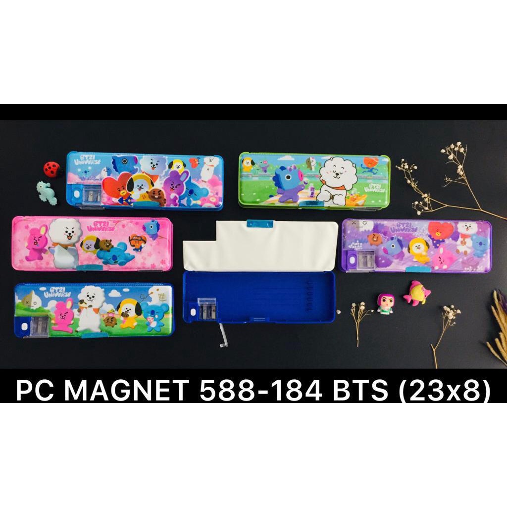 

AS888 - KOTAK PENSIL MAGNET DUA SISI DENGAN RAUTAN KARAKTER KARTUN. MURAH 588-184