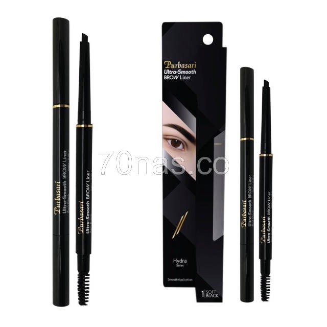 ♡70NAS.CO♡ |  Purbasari Ultra-Smooth Brow Liner / Eyebrow Spidol Tahan Lama 24 Jam Waterproof