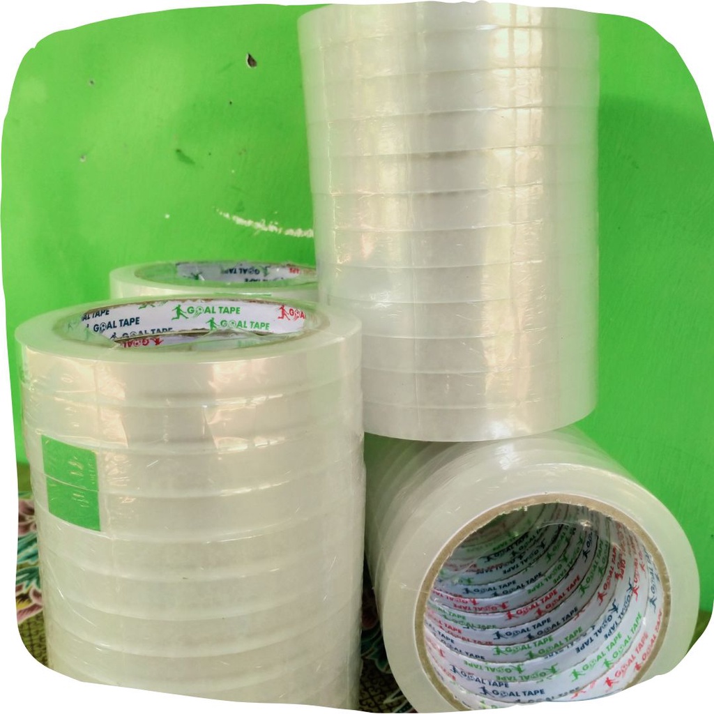 

Isolasi Bening 1/2 inchi 1 lusin / Isolasi Satu Jari / Solasi Bening / Solasi Murah / Isolasi 12mm x 65meter
