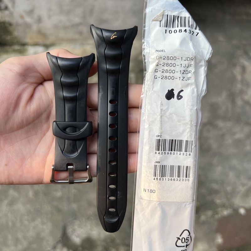 Strap tali jam tangan casio g-shock original G-2800 1J/1Z band G 2800