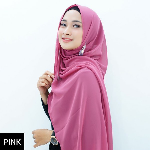 Helen Shop86 Jilbab Pasmina Instan Panjang 175x75 Murah Kerudung Pashmina Ceruty Baby Doll Terbaru Hijab Phasmina Cruty Polos Kekinian Krudung Seruty Babydoll Wanita Muslim Kekinian