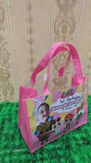 Snack ultah / Bingkisan ulang tahun / paket tas souvenir anak Termurah Terlaris goodie bag suvenir-4