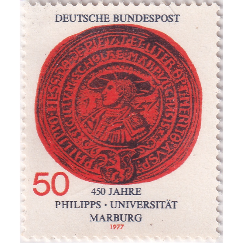 

Prangko Germany 1977 - The 450th Anniversary of the University in Marburg