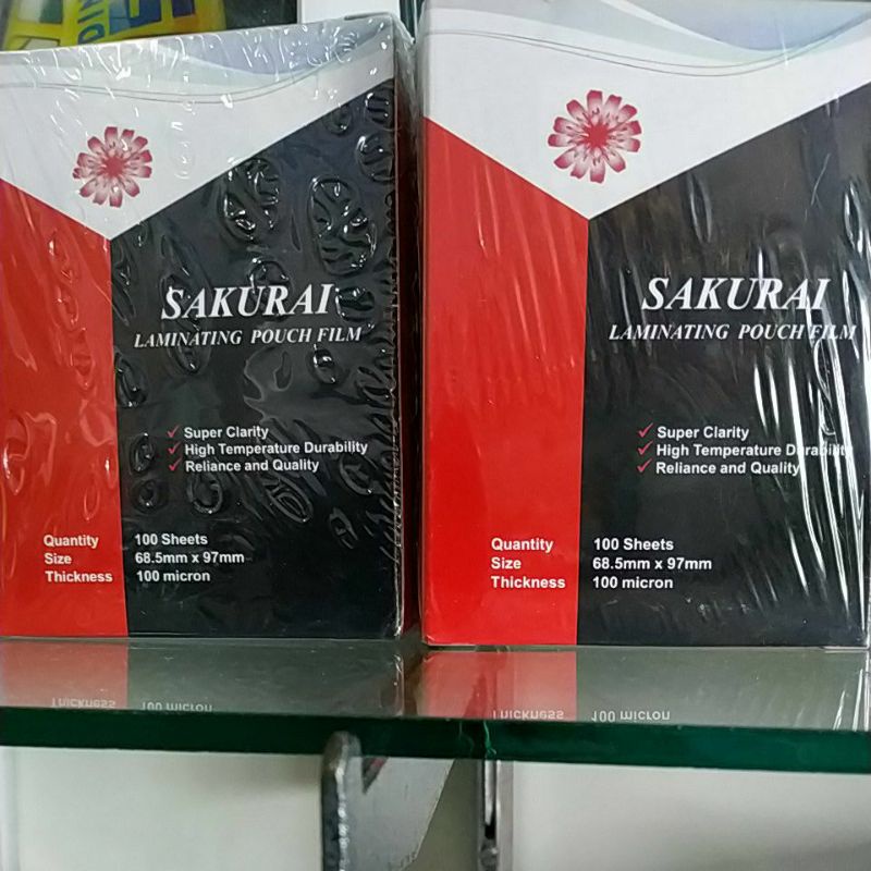 

Laminating Pouch Film 68.5mm x 97 mm