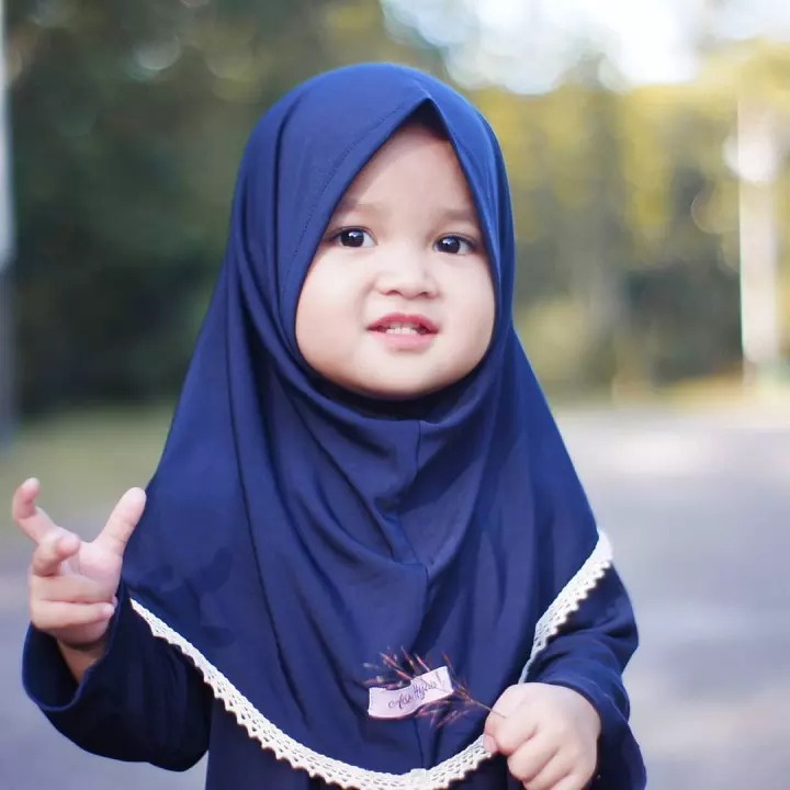 GO506 Premium Jilbab Anak Zahra Usia 0-3 Tahun All Size Termurah Terlaris