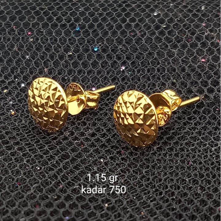 Anting Emas 17K - 1.15 gr Kadar 750 - TMS100000005