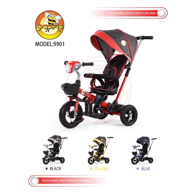 Sepeda Anak Roda 3 Tricycle Pacific JR 9901