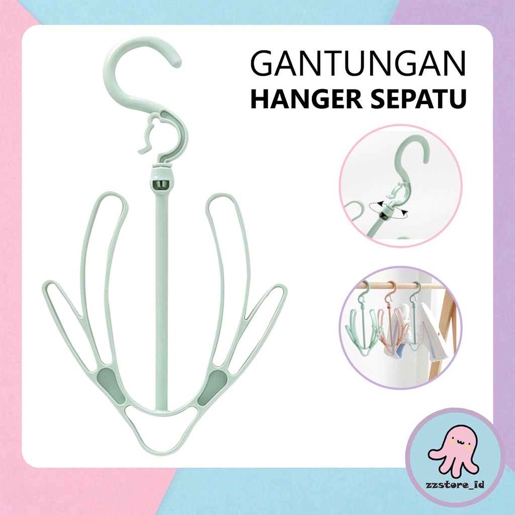 Gantungan Sepatu /  Hanger Sendal Sepatu Kaos Kaki