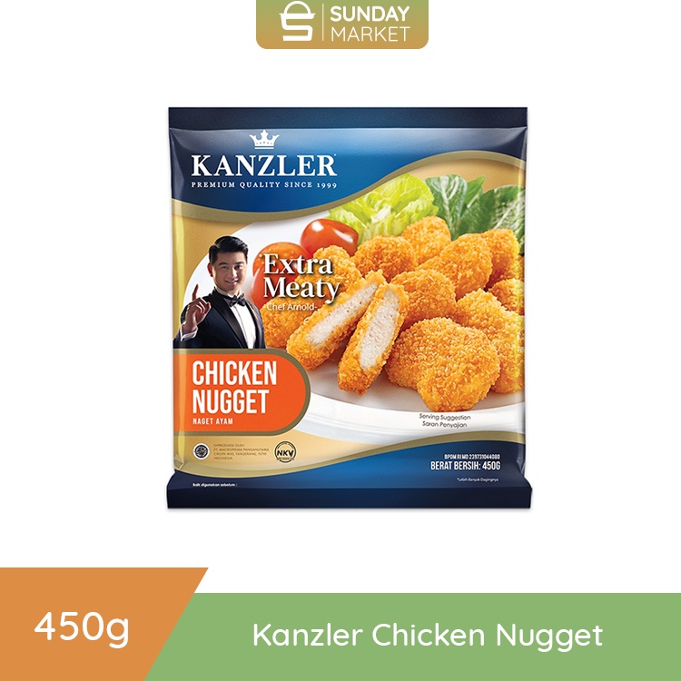 

Kanzler Chicken Nugget [450gr] | Nugget Ayam