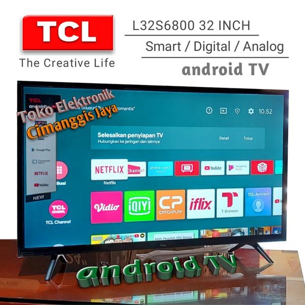 Spesial SMART TV LED TCL 32 INCH DIGITAL terbaik